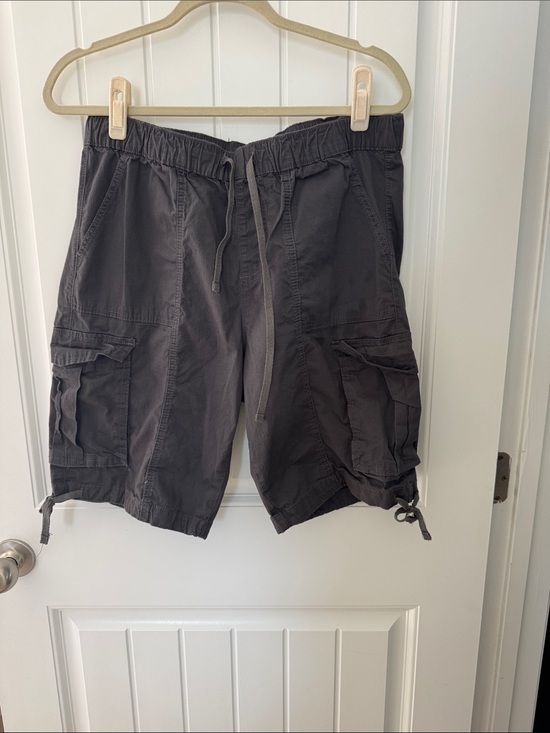 YMI Pants - YMI Women’s Cargo Shorts - Charcoal Gray